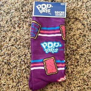 Pop-Tarts Purple Crew Socks